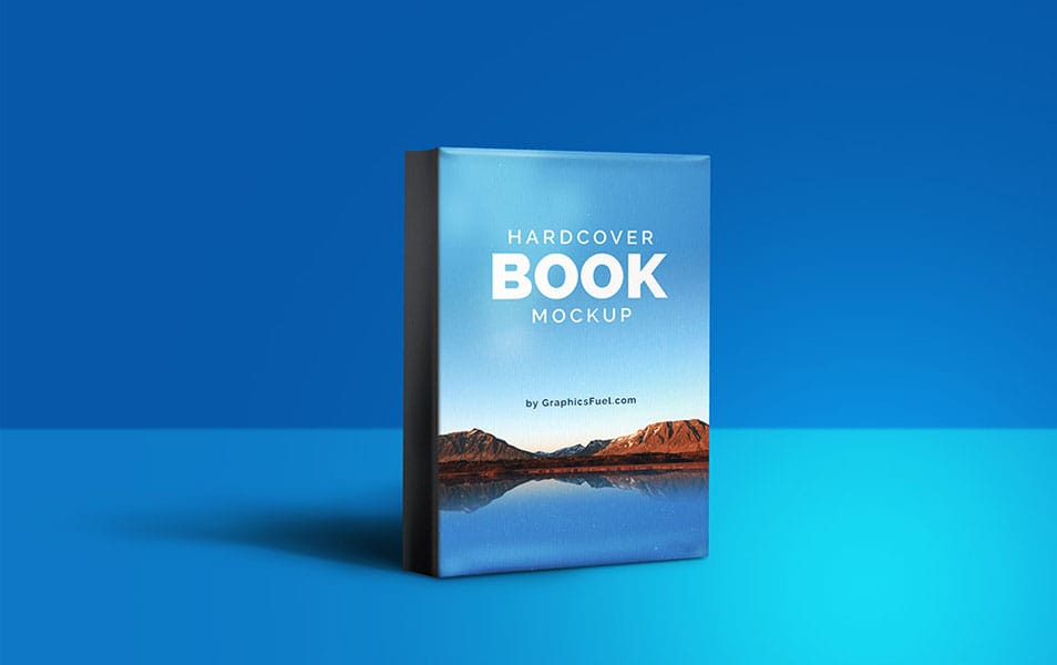 Hardcover Book Mockup PSD