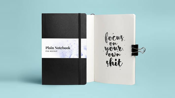 Notebook Mockup Psd Css Author