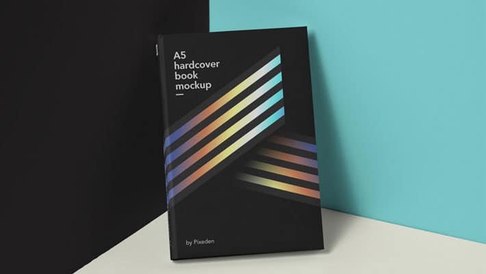 PSD Book Mockup Hardcover