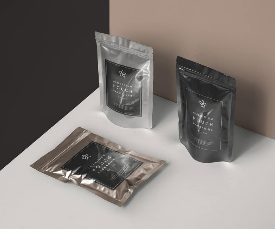 PSD Metal Foil Packaging Mockup » CSS Author