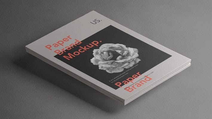 PSD Paper Brand Mockup