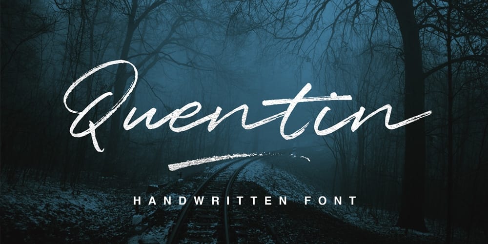 Quentin Script Typeface
