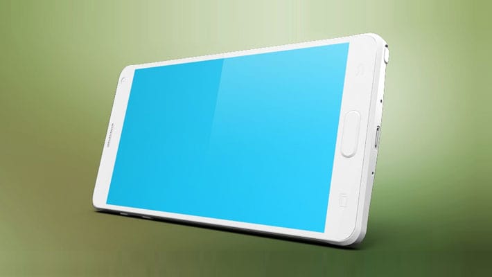 Samsung Galaxy Note 4 Mock-up