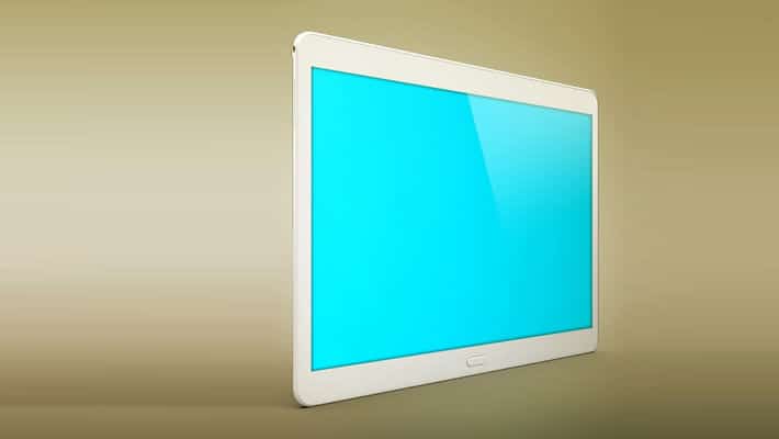 Samsung Galaxy S Tab Mockup