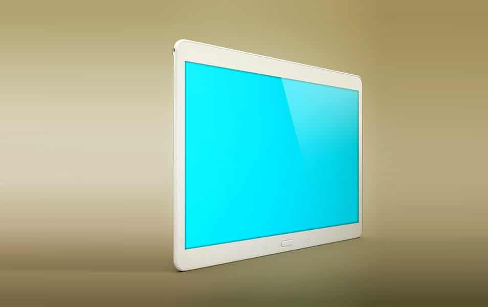 Samsung Galaxy S Tab Mockup