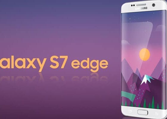 Samsung Galaxy S7 Edge Mockup