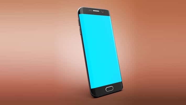 Samsung S6 Edge Mockup