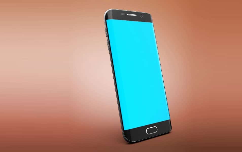 Samsung S6 Edge Mockup