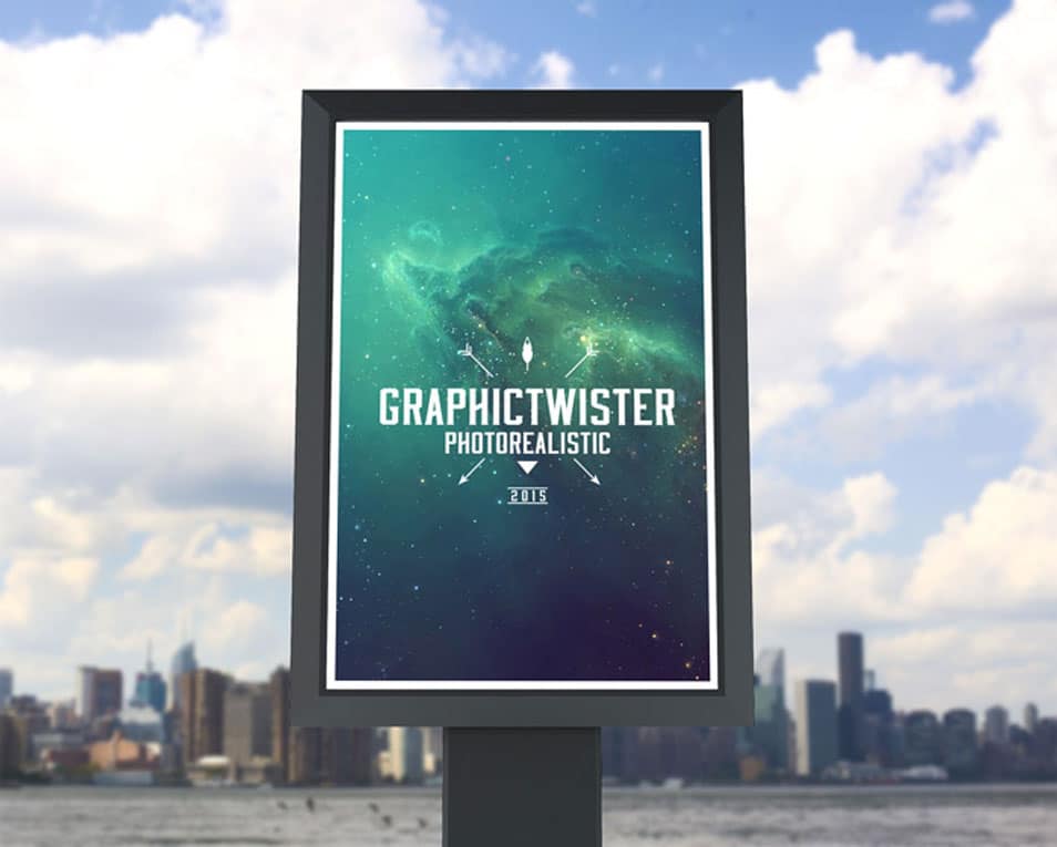 Small Bilboard Mockup