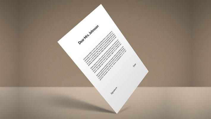 Standard Paper Mockup