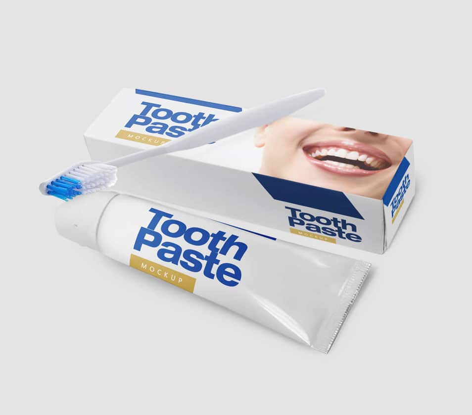 Tooth Paste Mockup