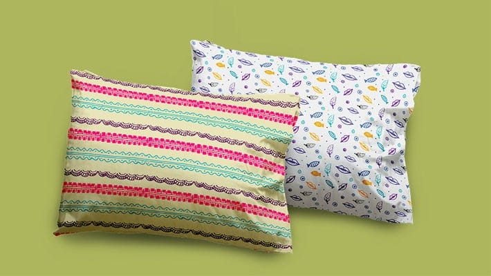 Top View Pillow Mock Up