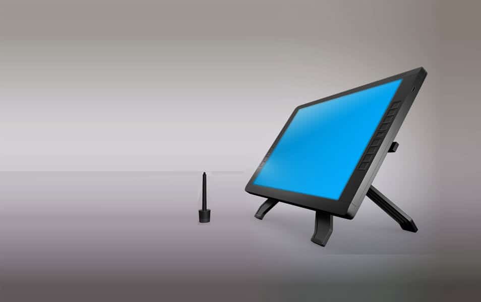 Wacom Graphic Screen Tablet Mock-up
