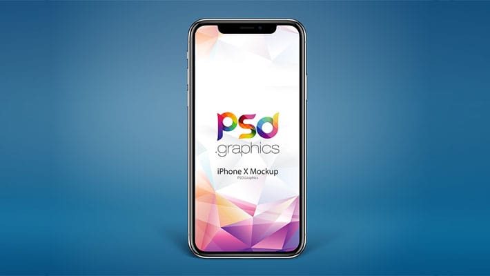 iPhone X Mockup Free PSD