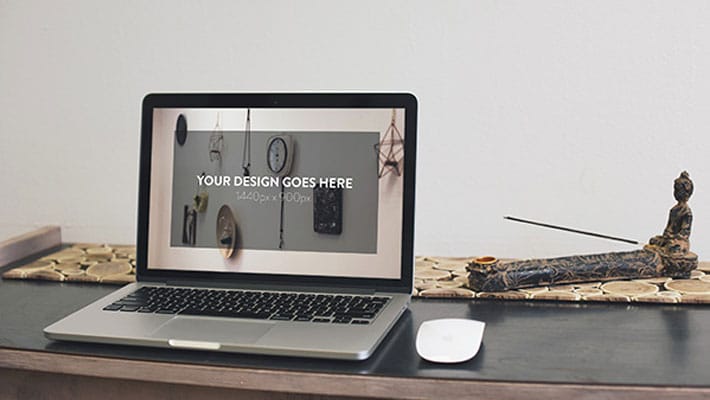 3 Elegant Macbook Pro MockUps