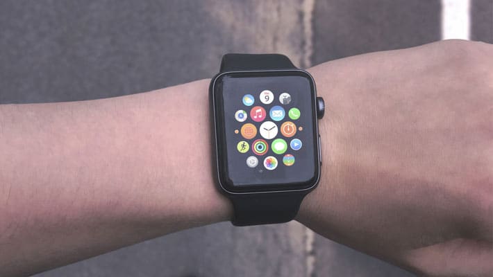 Apple Watch Running Mockup