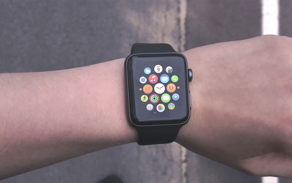 Apple Watch Running Mockup