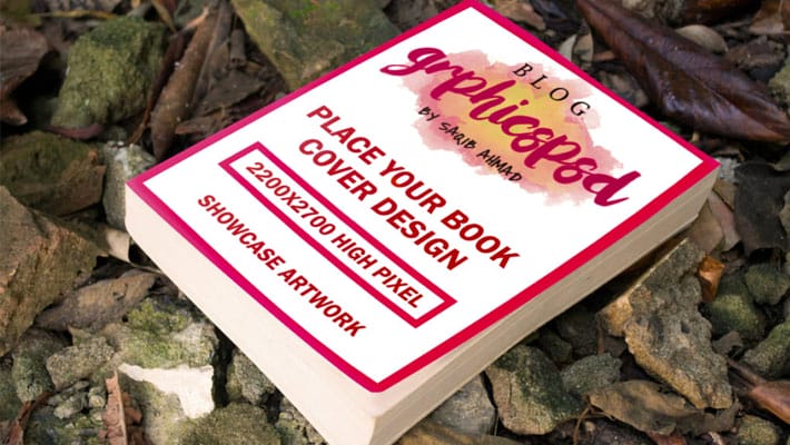 Book Cover Mockup PSD