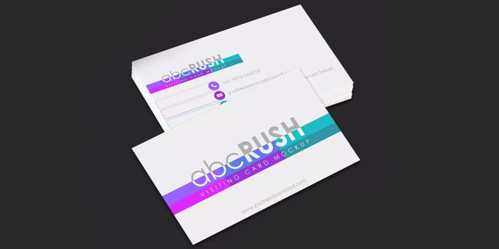 100 Free Business Card Mockup Psd Css Author
