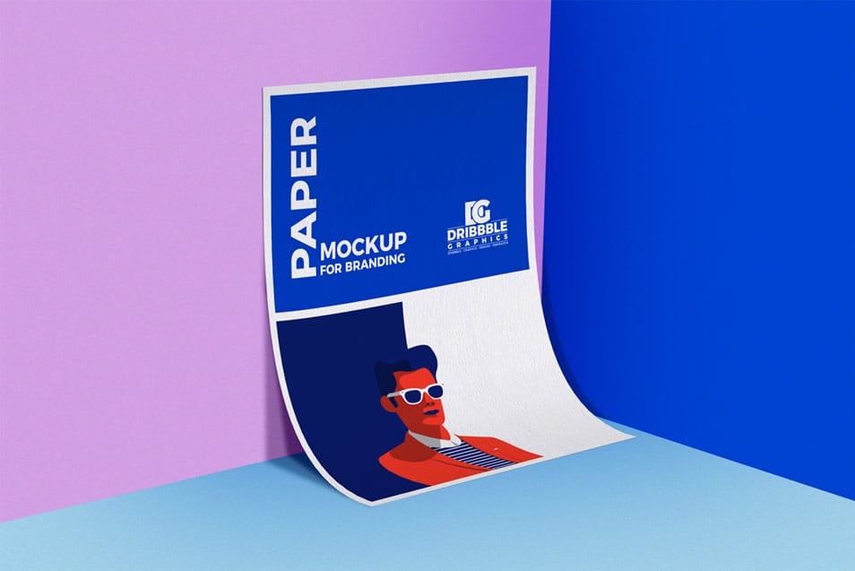 free a4 classy paper psd mockup for branding css author