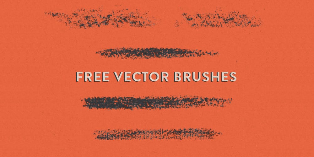 Free Halftone Vector Brushes
