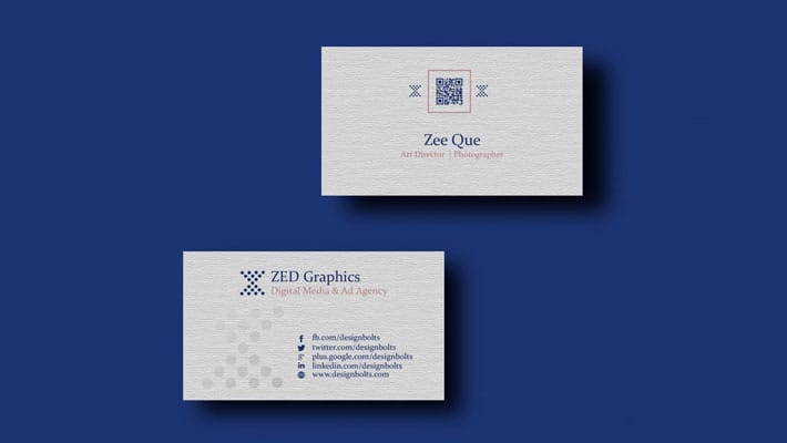 Free Simple Business Card, Letterhead Design Template & Mockup PSD