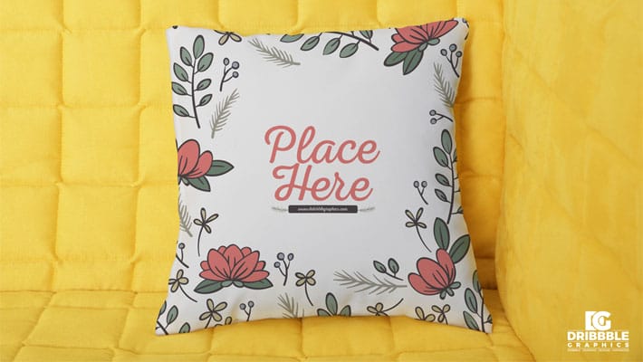 Free Soft Pillow Mockup