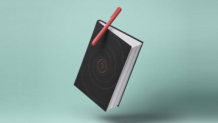 Gravity PSD Book Mockup Hardcover
