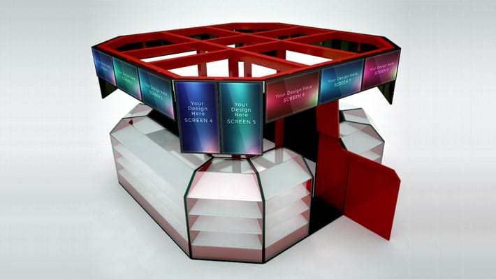Kiosk Mockup