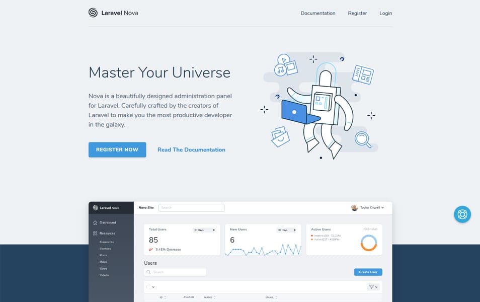 20+ Best Laravel Admin Panel Generators 2 Laravel Nova