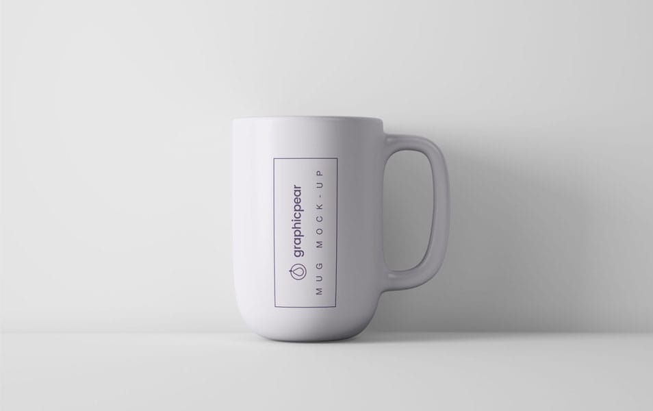 Minimal Coffee Mug Mockup PSD