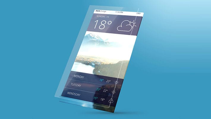 Phone Screen Mockup