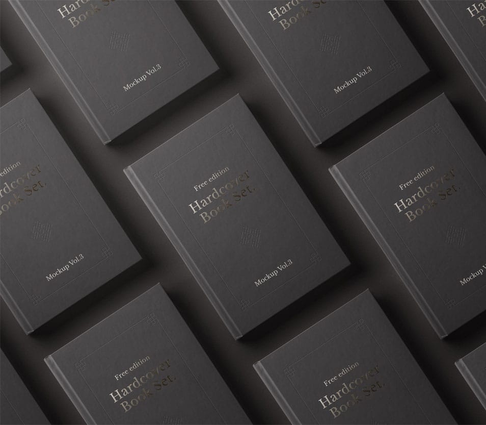 PSD Book Mockup Hardcover