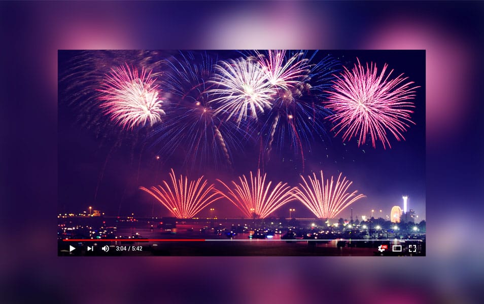 Youtube Player Mockup