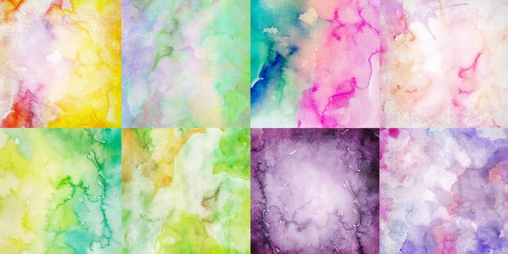 10 awesome watercolor texture