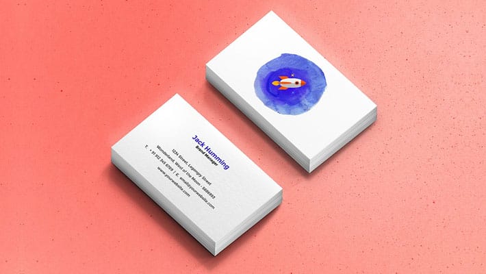 Business Card Mockup Template