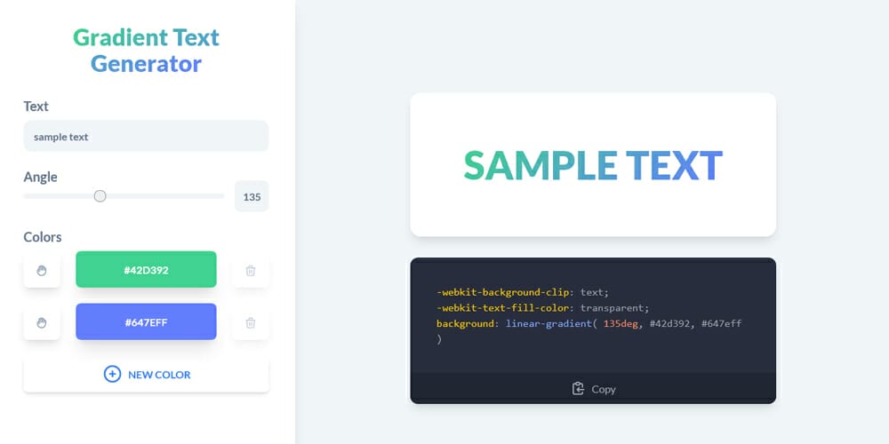 The Best Gradient Generators & Libraries » CSS Author