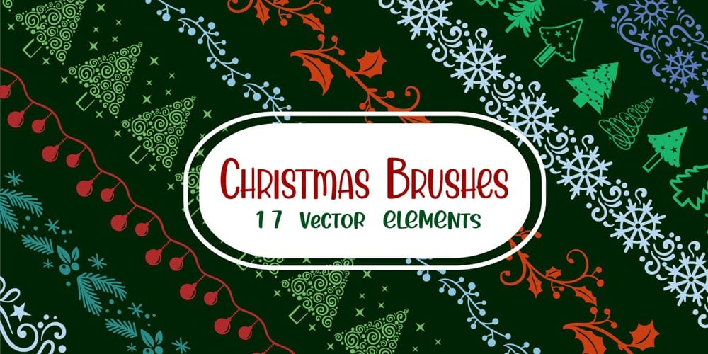 Christmas Brushes