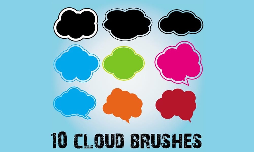 Cloud Illustrator Brushes