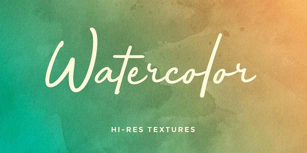 Colorful Watercolor Texture Backgrounds