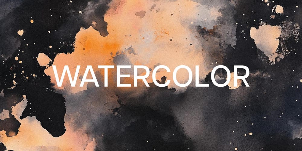 Dark Watercolor Textures