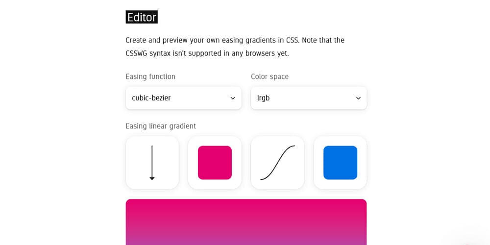 The Best Gradient Generators & Libraries 45 Easing Gradients
