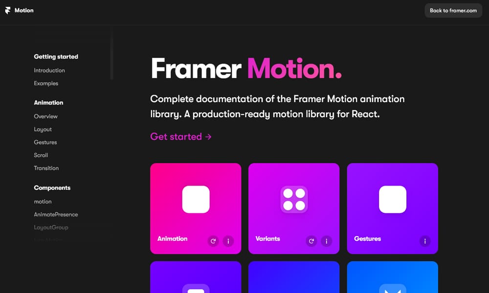 Framer Motion