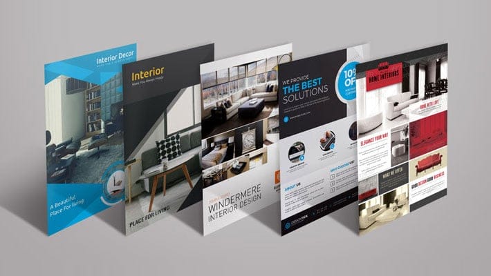 Free A4 Flyer Deal / Bundle Preview Mock-up PSD