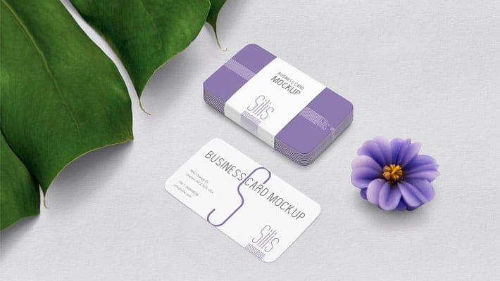 Free Business Card Mockup PSD