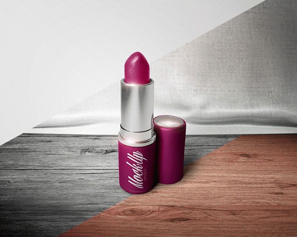 Free Lipstick Mock-up in PSD