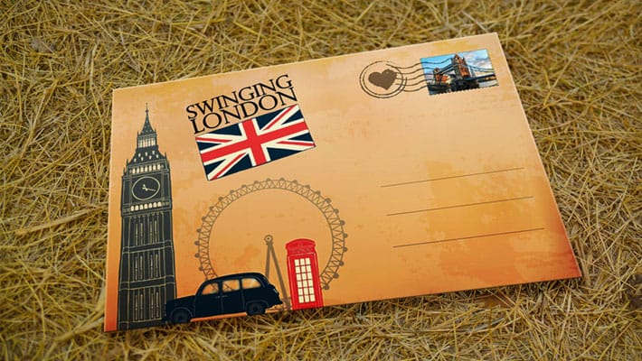 Free Postcard Mockup PSD