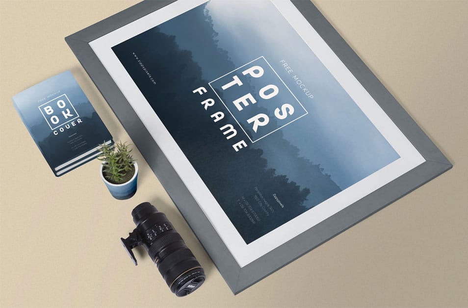 Free Poster Mockup PSD