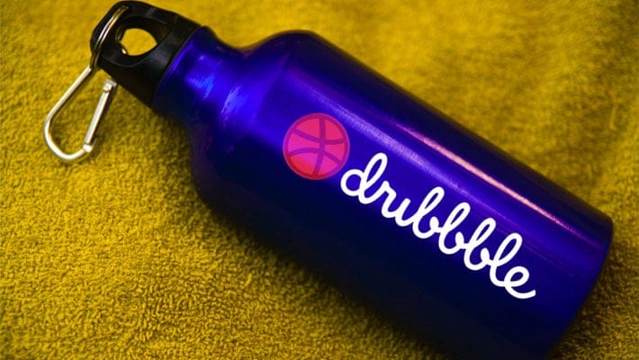 Free Sports Bottle PSD Mockup