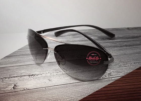 Free Sunglasses Mock-up in PSD